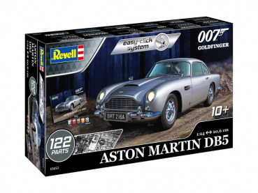 Aston Martin DB5 Modellbausatz 1:24, James Bond 007 - Goldfinger, 19 cm