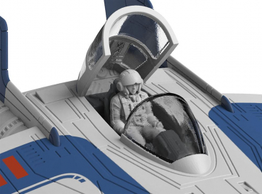 A-Wing Fighter Blue