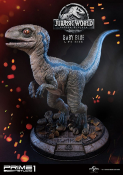 Baby Blue Life-Size Statue