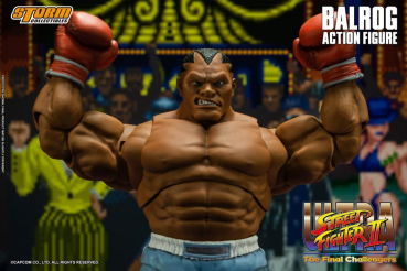 Balrog Actionfigur 1:12, Ultra Street Fighter II: The Final Challengers, 17 cm