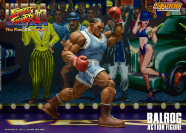 Balrog Actionfigur 1:12, Ultra Street Fighter II: The Final Challengers, 17 cm