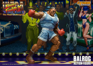 Balrog Actionfigur 1:12, Ultra Street Fighter II: The Final Challengers, 17 cm