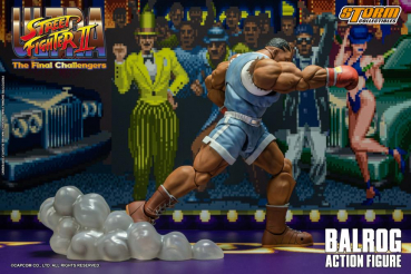 Balrog Actionfigur 1:12, Ultra Street Fighter II: The Final Challengers, 17 cm