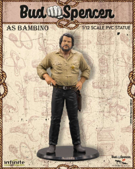 Bud Spencer als Bambino Statue 1:12, Die rechte und die linke Hand des Teufels, 16 cm