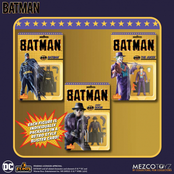 Batman (1989) Action Figure 3-Pack 5 Points, 10 cm