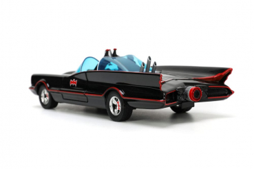 Batmobil DieCast-Modell 1:24 mit Figuren, Batman Classic TV Series