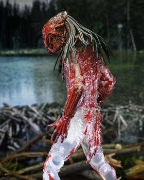 Ultimate Feral Predator (Bear Blood) Action Figure, Prey, 20 cm