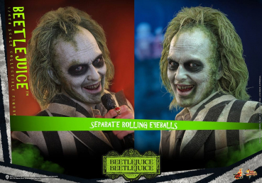 Beetlejuice Action Figure 1/6 Movie Masterpiece Series, Beetlejuice Beetlejuice, 30 cm