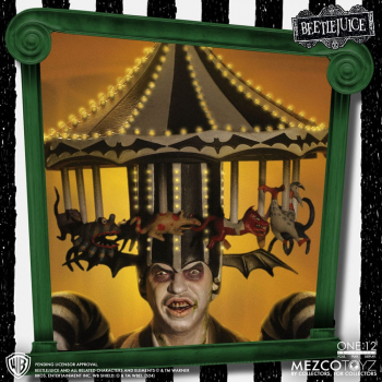 Beetlejuice Action Figure 1/12 Mezco Deluxe Edition, 18 cm