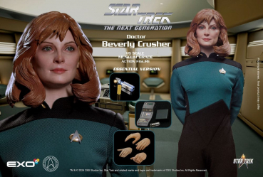 Dr. Beverly Crusher (Essential Edition) Actionfigur 1:6, Star Trek: The Next Generation, 28 cm