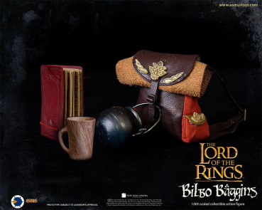 Bilbo Baggins Action Figure 1/6, The Lord of the Rings, 20 cm