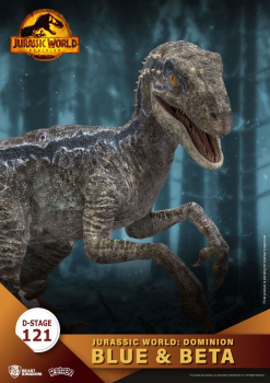 Blue & Beta Diorama D-Stage, Jurassic World: Ein neues Zeitalter, 13 cm