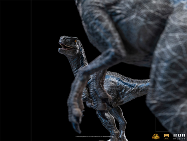 Blue and Beta Statue 1:10 Art Scale Deluxe, Jurassic World: Ein neues Zeitalter, 20 cm