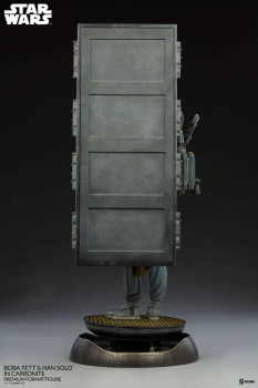 Boba Fett and Han Solo in Carbonite Statue 1:4 Premium Format, Star Wars: Episode V, 70 cm