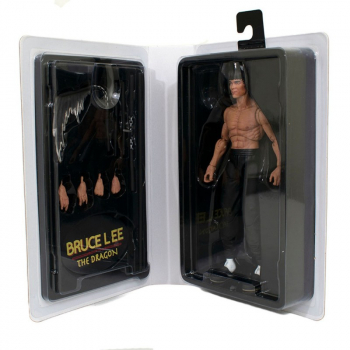 Bruce Lee - The Dragon (VHS Edition) Action Figure Select SDCC Exclusive, 18 cm