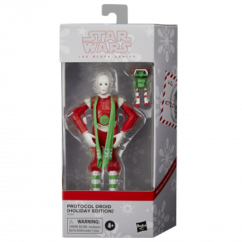 Protocol Droid (Holiday Edition) Action Figure Black Series Exclusive, Star Wars, 15 cm