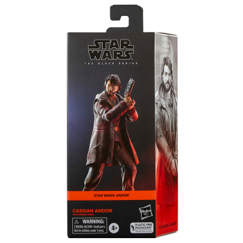 Cassian Andor Actionfigur Black Series, Star Wars: Andor, 15 cm