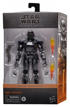 Dark Trooper Actionfigur Black Series Deluxe, Star Wars: The Mandalorian, 15 cm