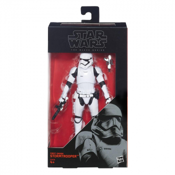 First Order Stormtrooper Action Figure Black Series, Star Wars: Episode VII, 15 cm, Damaged Packaging