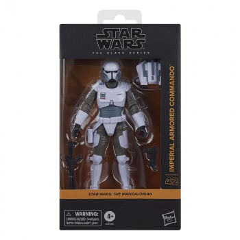 Imperial Armored Commando Actionfigur Black Series BS42, Star Wars: The Mandalorian, 15 cm