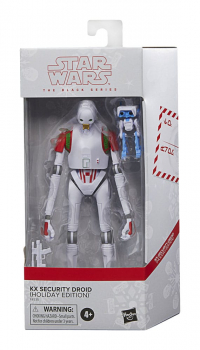 KX Security Droid (Holiday Edition) Actionfigur Black Series Exclusive, Star Wars, 15 cm