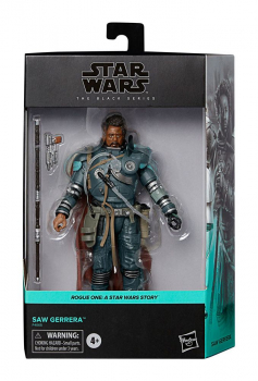 Saw Gerrera Action Figure Black Series Deluxe, Rogue One: A Star Wars Story, 15 cm