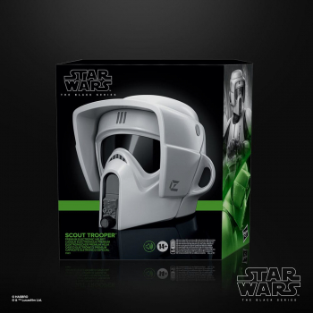 Scout Trooper Elektronischer Helm Black Series 1:1 Replik, Star Wars: Episode VI