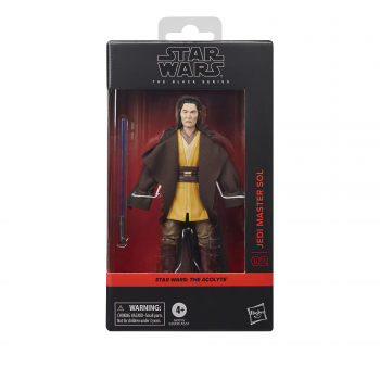 Jedi Master Sol Action Figure Black Series BS02, Star Wars: The Acolyte, 15 cm