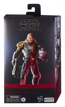 Wrecker (Mercenary Gear) Action Figure Black Series Exclusive, Star Wars: The Bad Batch, 15 cm