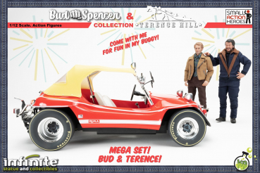 Bud Spencer & Terence Hill Actionfiguren 1:12 Small Action Heroes, Zwei wie Pech und Schwefel