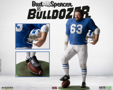 Bud Spencer als Bulldozer Statue 1:6 Limited Edition, Sie nannten ihn Mücke, 38 cm