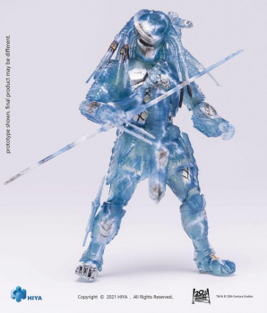 Scar Predator (Active Camouflage) Actionfigur 1:18 Previews Exclusive, Alien vs. Predator, 12 cm