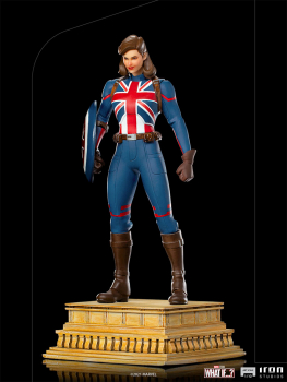 Captain Carter Statue 1:10 Art Scale, What If...?, 24 cm