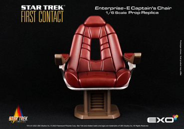 Captain's Chair (Enterprise-E) 1:6 Replik, Star Trek: Der erste Kontakt, 15 cm