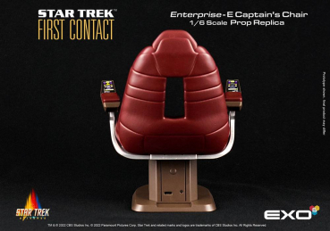 Captain's Chair (Enterprise-E) 1:6 Replik, Star Trek: Der erste Kontakt, 15 cm