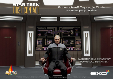 Captain's Chair (Enterprise-E) 1:6 Replik, Star Trek: Der erste Kontakt, 15 cm