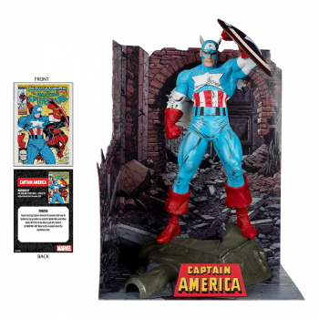 Captain America (The Amazing Spider-Man #323) Statue 1:6, Marvel, 28 cm