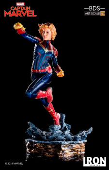 Captain Marvel Art Scale