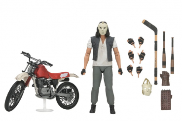 Casey Jones with Dirt Bike Actionfigur, Teenage Mutant Ninja Turtles (1990), 18 cm