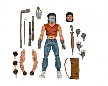 Casey Jones (Red Shirt) (Mirage Comics) Actionfigur, Teenage Mutant Ninja Turtles, 18 cm