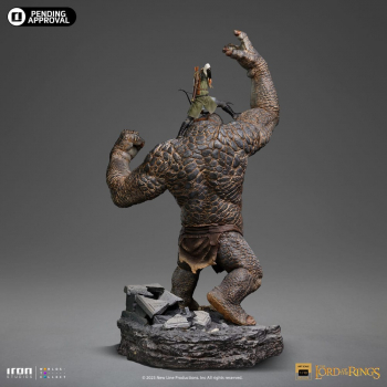 Legolas vs. Cave Troll Statue 1/10 Art Scale Deluxe, The Lord of the Rings, 72 cm