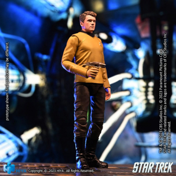 Chekov Actionfigur 1:18 Exquisite Mini, Star Trek (2009), 10 cm