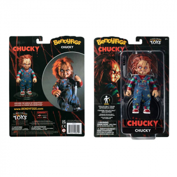 Chucky Biegefigur Bendyfigs, Chucky - Die Mörderpuppe, 15 cm