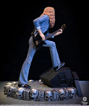 Cliff Burton Statue Cliff 'Em All 1/9 Rock Iconz, Metallica, 22 cm