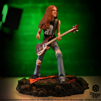 Cliff Burton Statue 1/9 Rock Iconz, Metallica, 22 cm