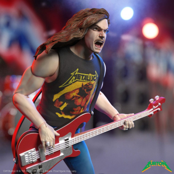 Cliff Burton (Superhero Poster) Actionfigur Ultimates, Metallica, 18 cm