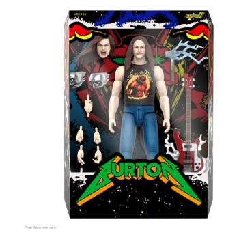 Cliff Burton (Superhero Poster) Actionfigur Ultimates, Metallica, 18 cm