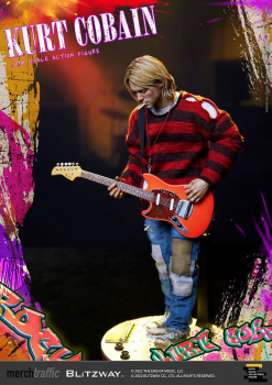 Kurt Cobain Action Figure 1/6 Ultimate Masterpiece Series, Nirvana, 31 cm