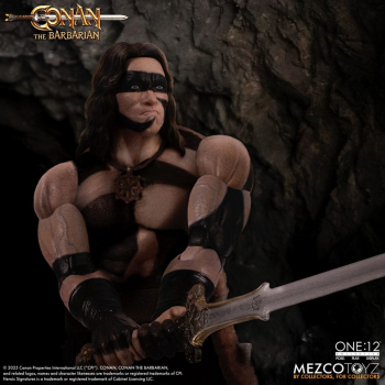 Conan (War Paint Edition) Action Figure 1/12 Mezco, Conan the Barbarian (1982), 16 cm