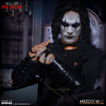 Eric Draven Actionfigur 1:12 Mezco, The Crow, 17 cm